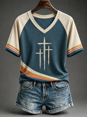 Women's Faith Cross T-shirt