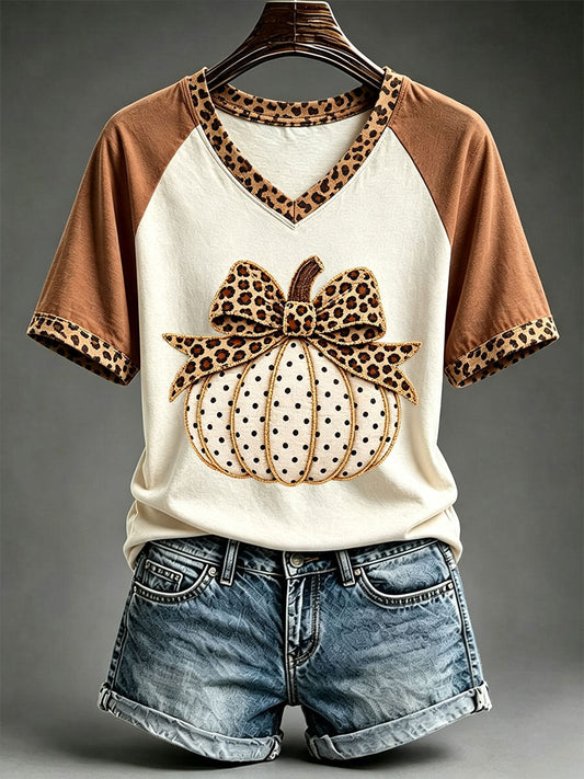 Women's Autumn Pumpkin T-shirt