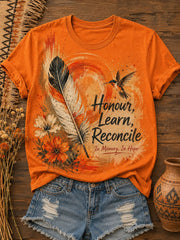 Women's Honour  Learn Reconcile In Memory In Hope T-Shirt
