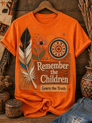 Women's Remember The Children Learn The Truth T-shirt