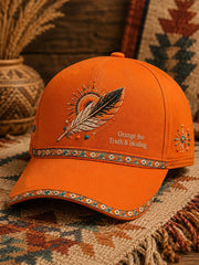 Unisex Orange For Truth  Healing Hat