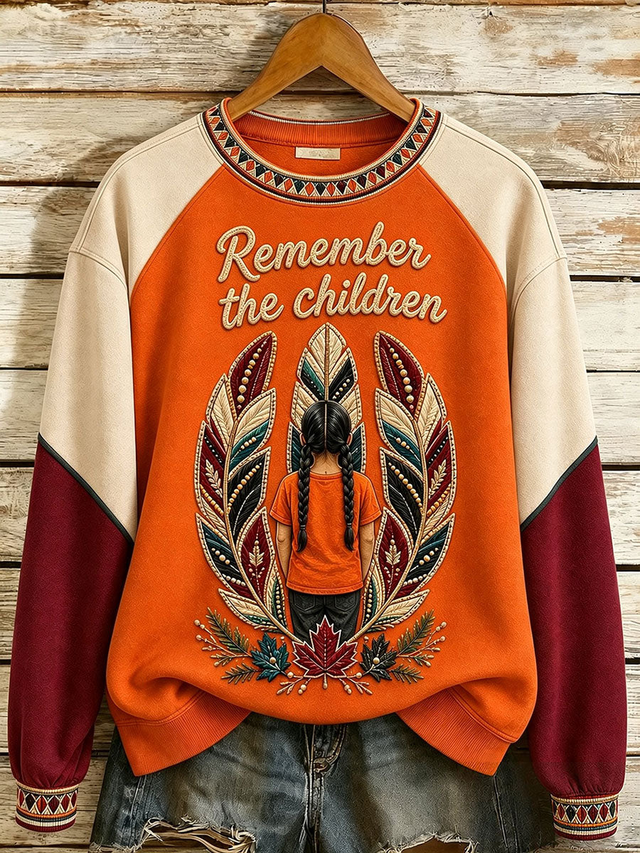 Women's  Remember The Children Sweatshirt