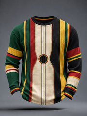 Men's Reggae Inspired  Waffle Top