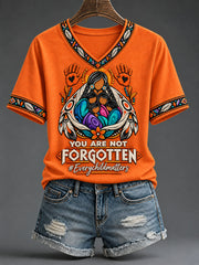 Women's Every Child Matters Printed Casual T-Shirt